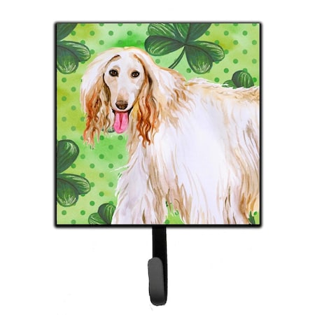 Carolines Treasures Afghan Hound St Patricks Leash or Key Holder BB9876SH4